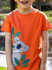 Children's Koala Round Neck T-Shirt test