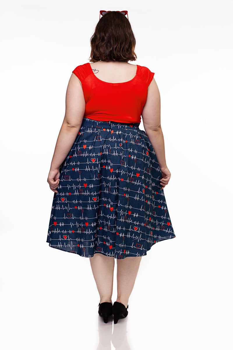 Doris Skirt in Heartbreaker - Small only