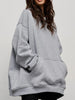 Pocketed Dropped Shoulder Long Sleeve Hoodie test