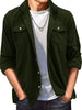 Men's Casual Corduroy Button Down Shacket test