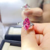 5 Carat Moissanite 925 Sterling Silver Ring test