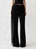 Draped Mesh Flare Pants test