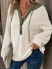 Waffle Knit Button Detail Drawstring Hoodie test
