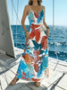 Printed Scoop Neck Maxi Cami Dress test