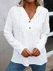 Drawstring Eyelet Long Sleeve Hoodie test