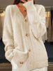 Full Size Textured Knit Button-Down Cardigan Plus Size test