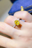 2 Carat Moissanite 925 Sterling Silver Ring test