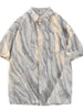 Men's Plus Size Button Up Short Sleeve Shirt test