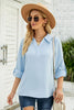 Swiss Dot Johnny Collar Blouse test