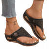 Toe Post Wedge Sandals test