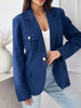 Lapel Collar One Button Blazer test