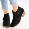 Point Toe Block Heels Boots test