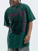 Men's Graphic Round Neck Half Sleeve T-Shirt test