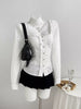Frill Button Up Shirt test