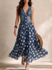 Full Size Polka Dot Sleeveless Maxi Dress Plus Size test