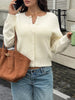 Button-Down Dropped Shoulder Cardigan test