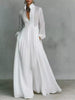 Full Size Long-Sleeve Button Front Maxi Dress Plus Size test