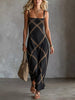 Full Size Square Neck Maxi Dress Plus Size test