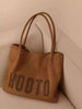 Lightweight Letter Tote Bag test
