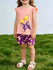 Children's Butterfly Ruffle Sleeve Top & Shorts Set test