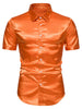 Men's Button Up Short Sleeve Shirt test