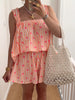 Striped Heart Cami Top and Shorts Set test