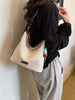 Casual Shoulder Bag with Decorative Charm test