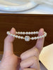 18K Gold-Plated Pearl Bracelet test
