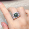 5 Carat 925 Sterling Silver Moissanite Ring test