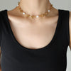 Freshwater Pearl Titanium Steel Necklace test