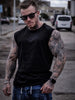Men's Plus Size Round Neck Tank test
