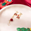 18K Gold-Plated Christmas Bell Earrings test