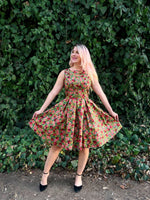 Elizabeth Dress in Pomegranate