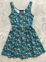 Dino Shorter Length Fit & Flare Dress