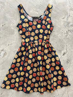 Cherry Pie Shorter Length Fit & Flare Dress - Small only