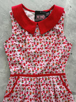 Berry Cherry Collared Dress