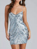 Sequin Embellished Bodycon Mini Dress test