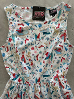 Winter Cheer Vintage Dress