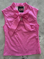 Pretty in Pink Bow Top