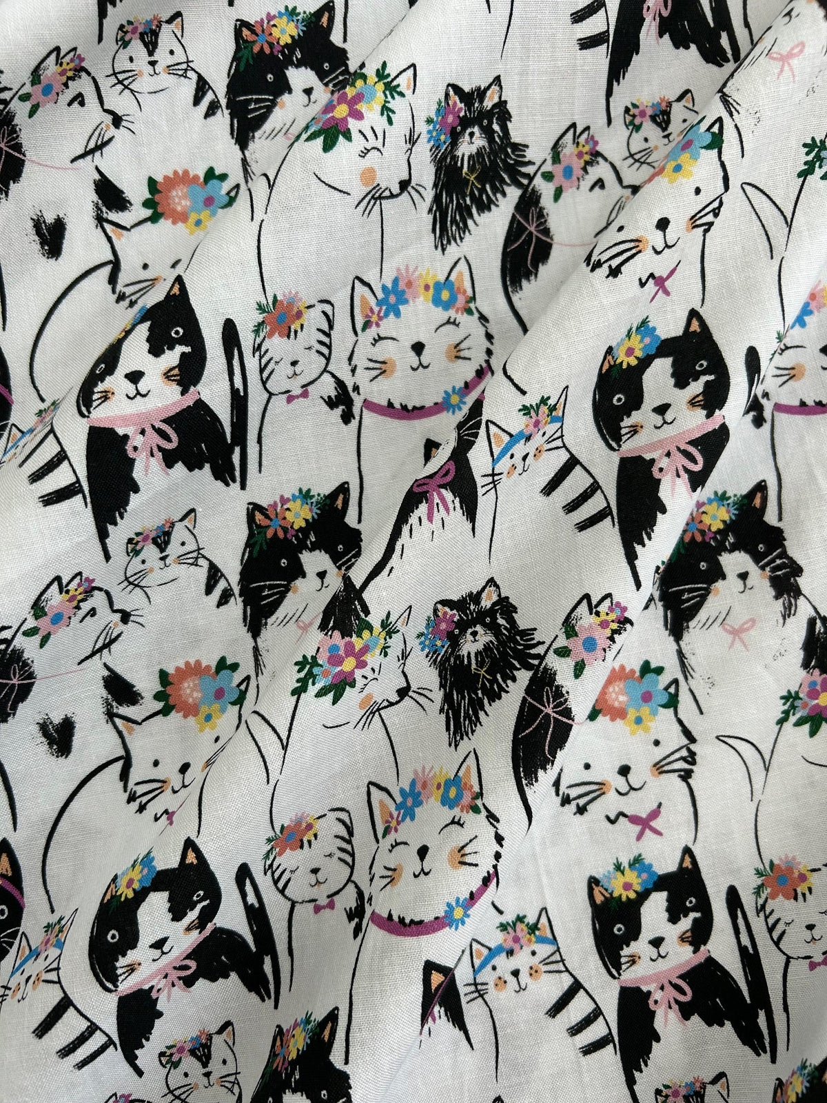 Fabulous Felines Vintage Dress
