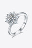 1 Carat Moissanite Zircon Ring test