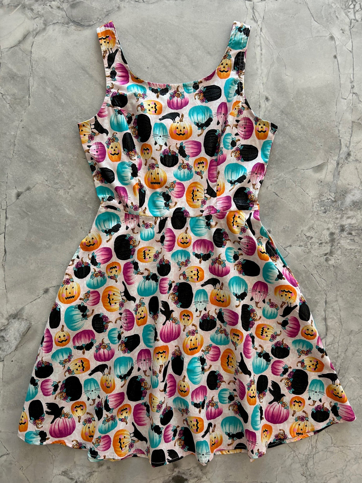 Pumpkin & Crow Skater Dress