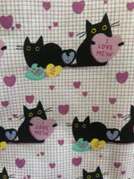 Pink Cats Skater Skirt