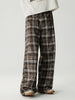 Men's Plaid Wide Leg Pants test