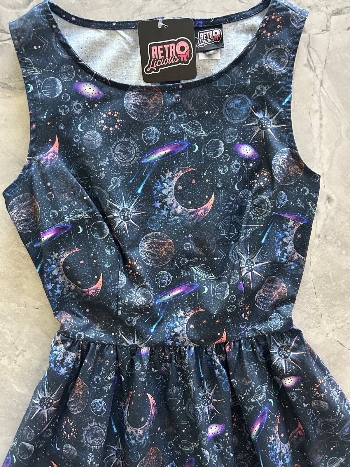Space Vintage Dress