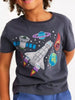 Children's Space Adventure Round Neck T-Shirt test