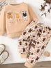 Children's Farm Animal Embroidered Top and Pants Set test