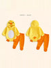 Children's Duck Hooded Bodysuit and Pants Two-Piece Set test