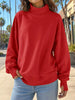Mock Neck Oversized Sweatshirt test