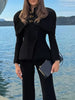 Cape-Style Button Up Outerwear test